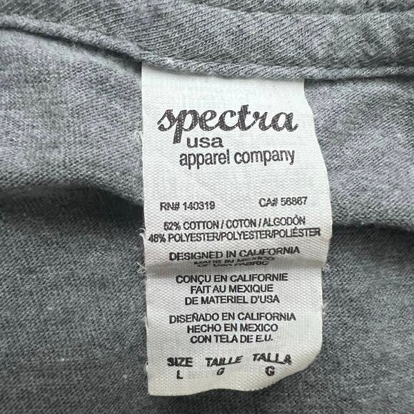 Spectra USA Apparel Texas “Pride in the Land” T-Shirt Sz L Lone Star Casual - Picture 3 of 3